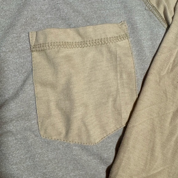 Dikotomy Premium Basics Standard Fit Packet Khaki T - Shirt - Picture 5 of 6